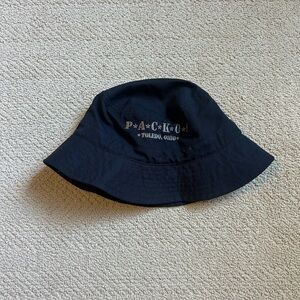 navy blue tony packos bucket hat